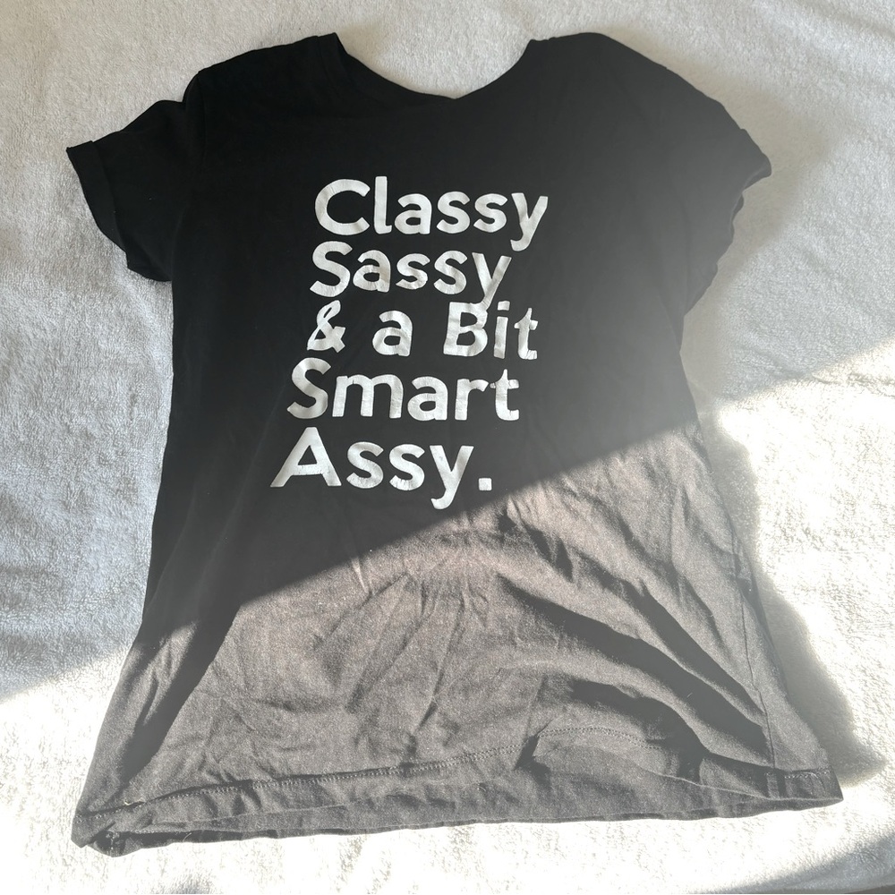 A basic but not too basic black shirt.